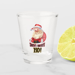 Santa's Favourite Ho Shot Glass