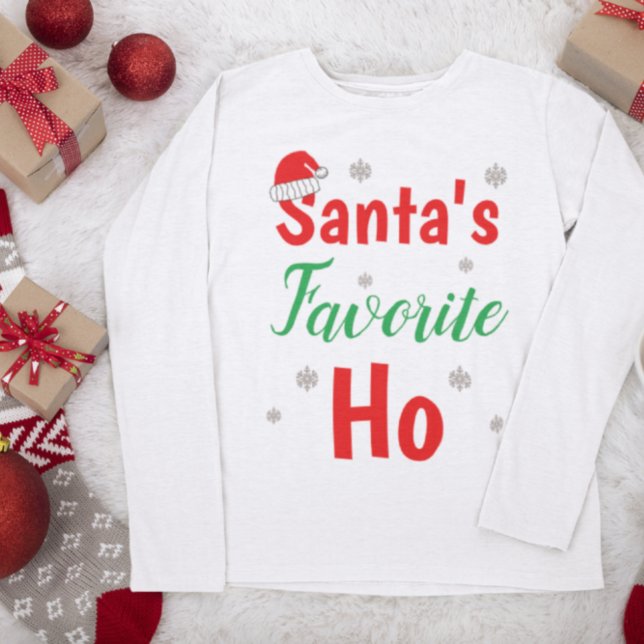 Santa's Favourite Ho T-Shirt (Creator Uploaded)