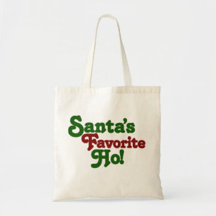 Santas favourite ho tote bag