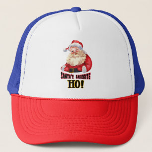 Santa's Favourite Ho Trucker Hat