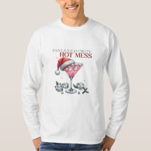 Santas Favourite Hot Mess T-Shirt
