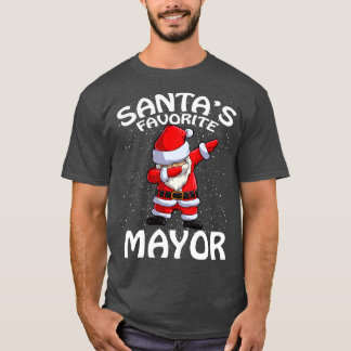 Santas Favourite Mayor Christmas T-Shirt