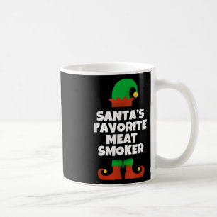 Santas Favourite Meat Smoker Christmas Funny Pj Sm Coffee Mug