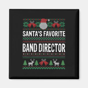 Santa's Favourite Nd Director Ugly Christmas Funny Magnet