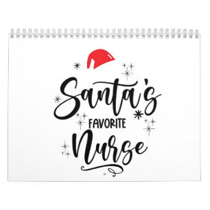 Santa's Favourite Nurse Christmas Calendar