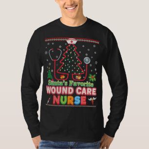 Santa's Favourite Pharmacy Technician Ugly Christm T-Shirt