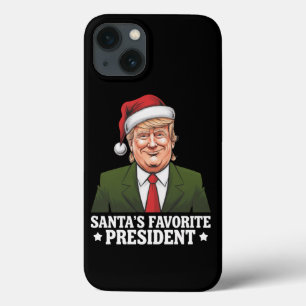 Santa's Favourite President Funny Trump Christmas iPhone 13 Case