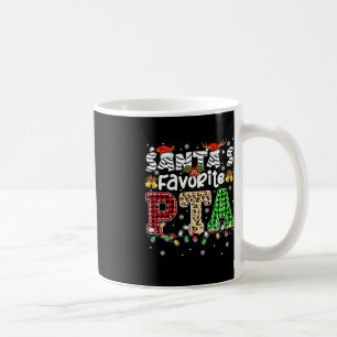 Santa's Favourite PTA Christmas Physical Therapist Coffee Mug