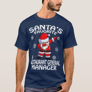 Santas Favourite Restasurant General Manager Chris T-Shirt