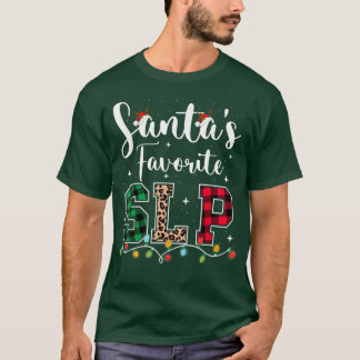 Santas Favourite Slp Speech Language Pathologists  T-Shirt