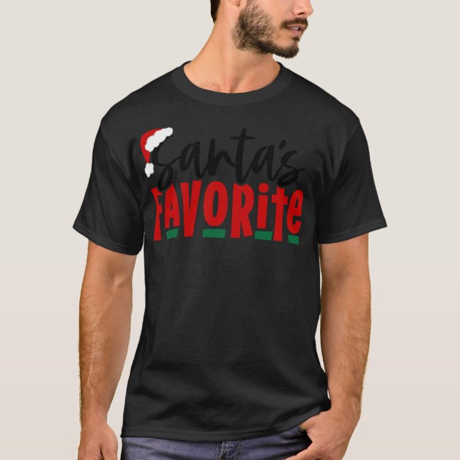 Santa's Favourite T-Shirt (Front)