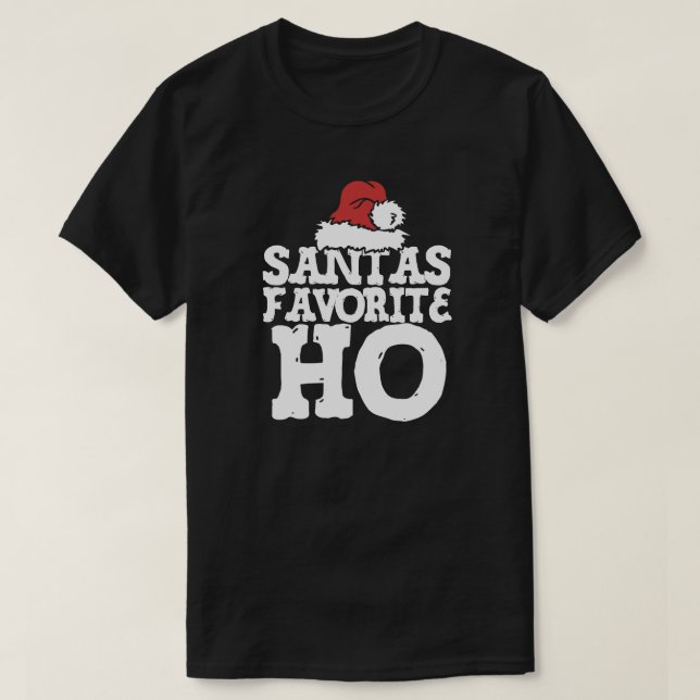 Santas Favourite  T-Shirt (Design Front)