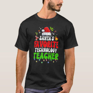 Santa's Favourite Technology Teacher Group Matchin T-Shirt
