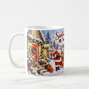 Santa's Favourite Time of Year Christmas Mug