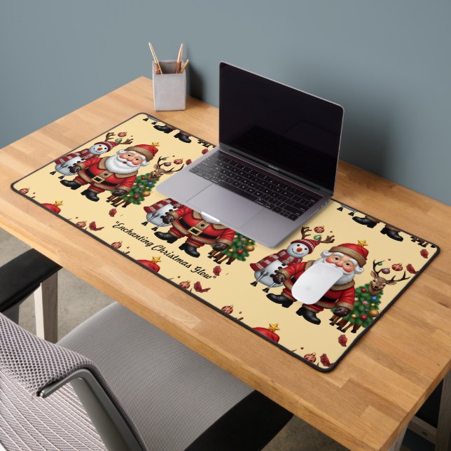 "Santa's Gift" Desk Mat (Office 2)
