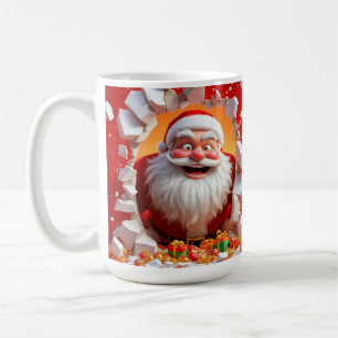 Santa's Grand Entrance Coffee Mug