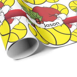 Santa's Hat Christmas Tennis Balls   DIY Name Wrapping Paper