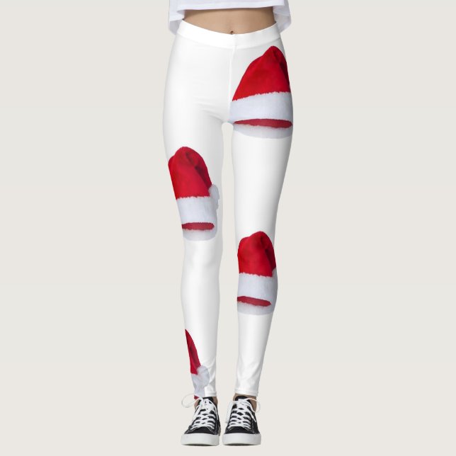 **SANTA'S HAT** CUTE LEGGINGS (Front)