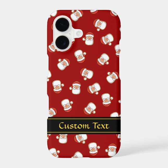Santa's Head Pattern (Back)