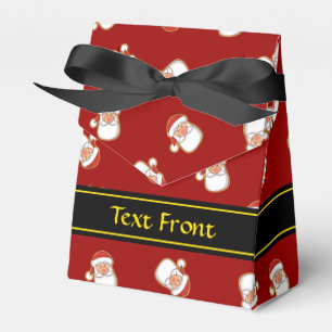 Santa's Head Pattern Favour Box