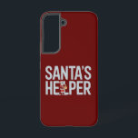 Santa's Helper Christmas Samsung Galaxy Case<br><div class="desc">Santa's Helper Christmas</div>