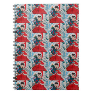 Santa's Helper Christmas Spiral Notebook