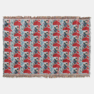 Santa's Helper Christmas Throw Blanket