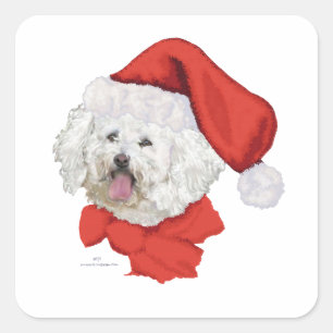 Santas Helper Square Sticker
