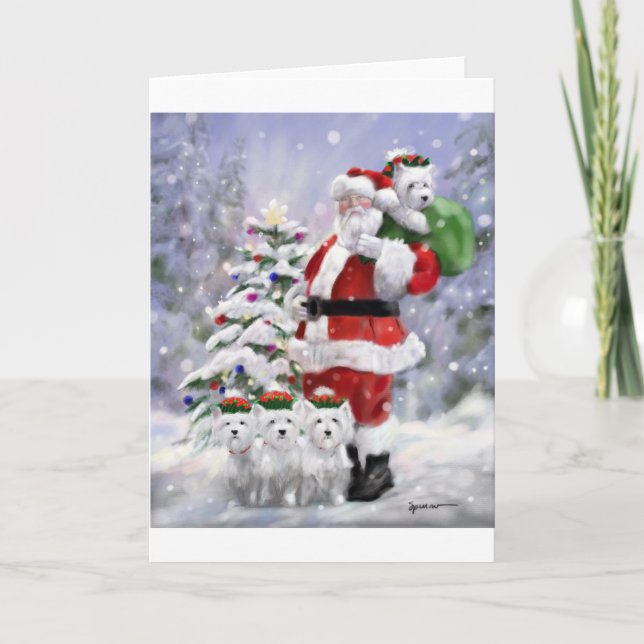 Santa's Helpers Holiday Card (Front)