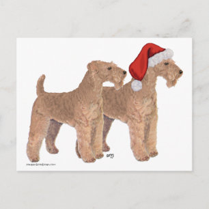 Santa's Helpers Holiday Postcard