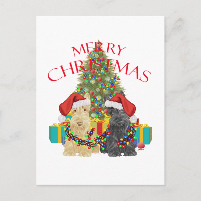 Santas Helpers Holiday Postcard (Front)