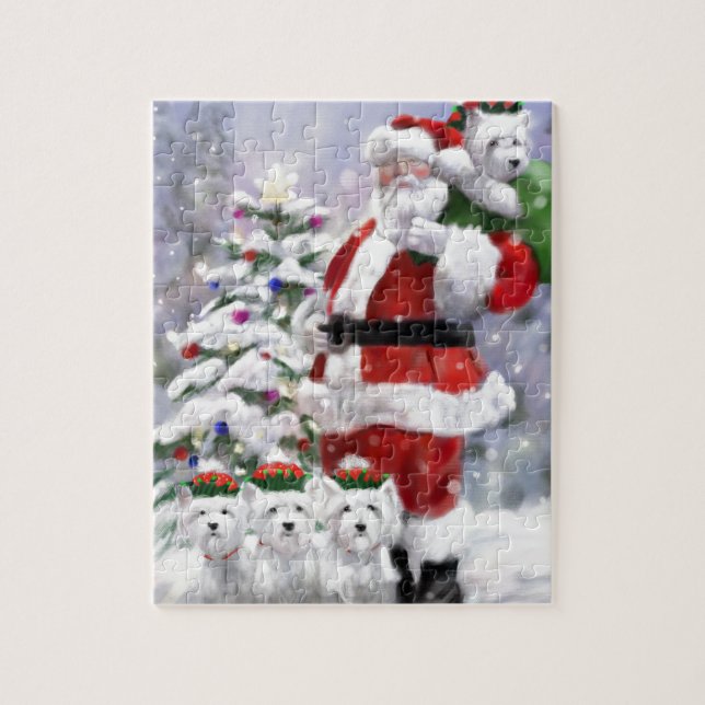 Santa's Helpers Jigsaw Puzzle (Vertical)
