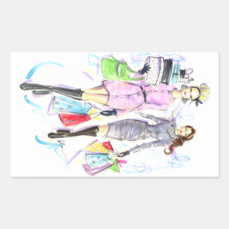 Santa's Helpers Rectangular Sticker