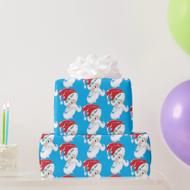Santa's Ho Ho Ho Wrapping Paper (Party Gifts)