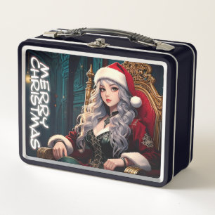 Santa's hottest sister - Merry Xmas 03122024_0004 Metal Lunch Box