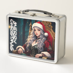 Santa's hottest sister - Merry Xmas 03122024_0004 Metal Lunch Box