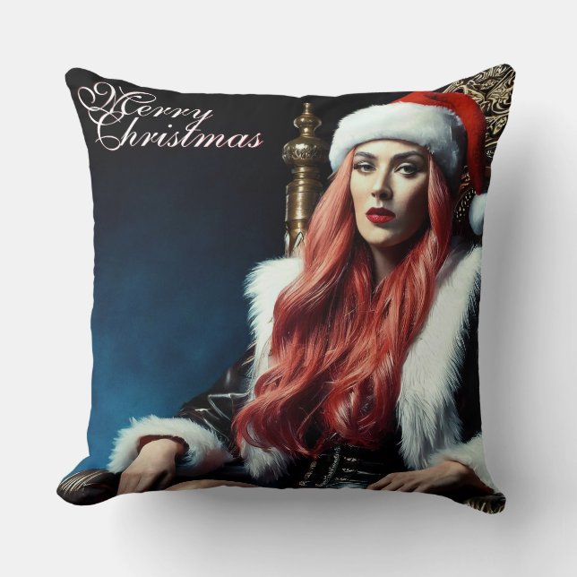 Santa's hottest sister - Merry Xmas 03122024_0011 Cushion (Front)