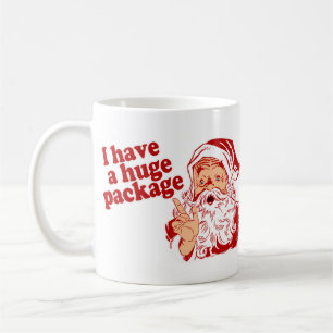 Santas Huge Package Coffee Mug