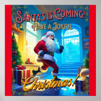 Santa's is Coming from the Chimney!