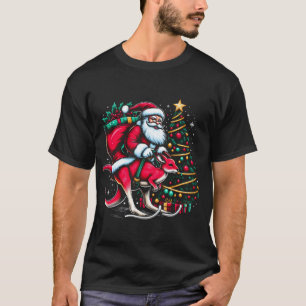 Santa's Kangaroo Christmas Adventure T-Shirt
