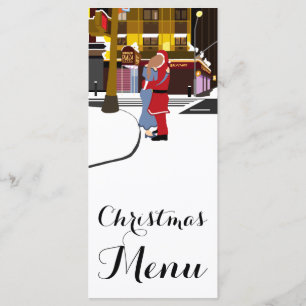 Santa's Kiss On Broadway Christmas Menu