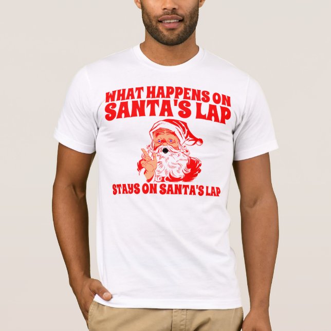 Santa's Lap T-Shirt (Front)