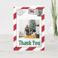 Santa's Letter PostmarkNorth Pole Reindeer Photo