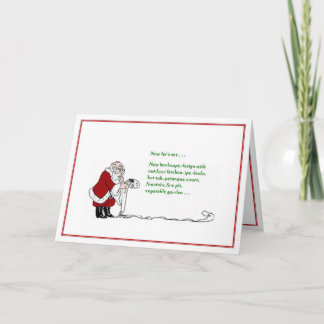 Santa's List Holiday Card