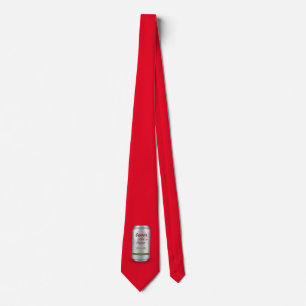 Santa's Little Helper Beer Can Tie