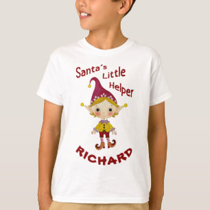 Santa's little helper custom T-Shirt