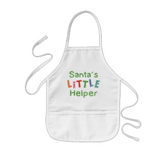 Santa's Little Helper Kids Apron