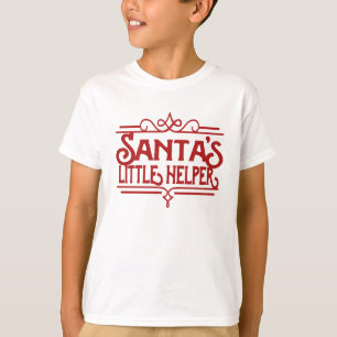 Santa's Little Helper Kids Long Sleeved T-Shirt