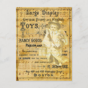 Santa's Little Helper Postcard