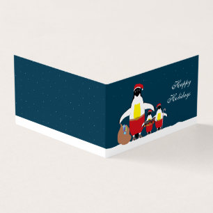 Santa's Little Helpers Family Photo Christmas Card